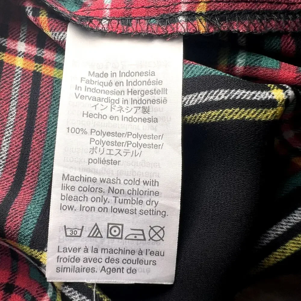 J. CREW Stewart Tartan Plaid Halter Top